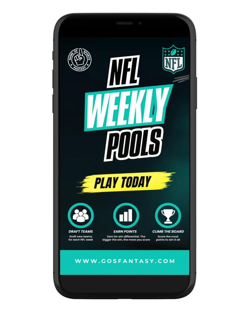 NFL Weekly Pools create draft win screen